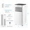 Costway Portable Air Conditioner 6000 BTU (10000 BTU ASHRAE) Evaporative Air Cooler Dehumidifier